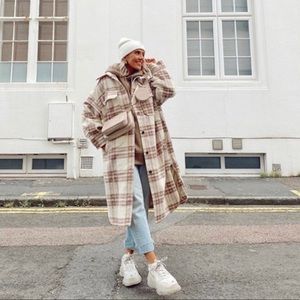 H&m plaid jackets Clearance